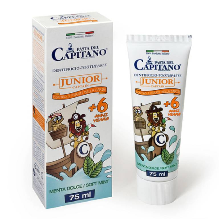 PASTA CAPITANO DENT JUNIOR 75