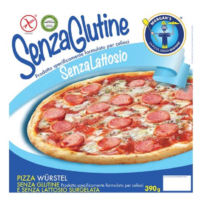 PIZZA WURSTEL SURG 390G