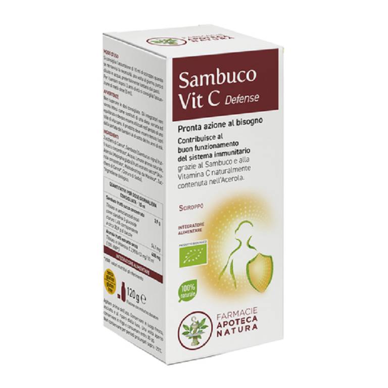 SAMBUCO VIT C DEFENSE SCIR120G